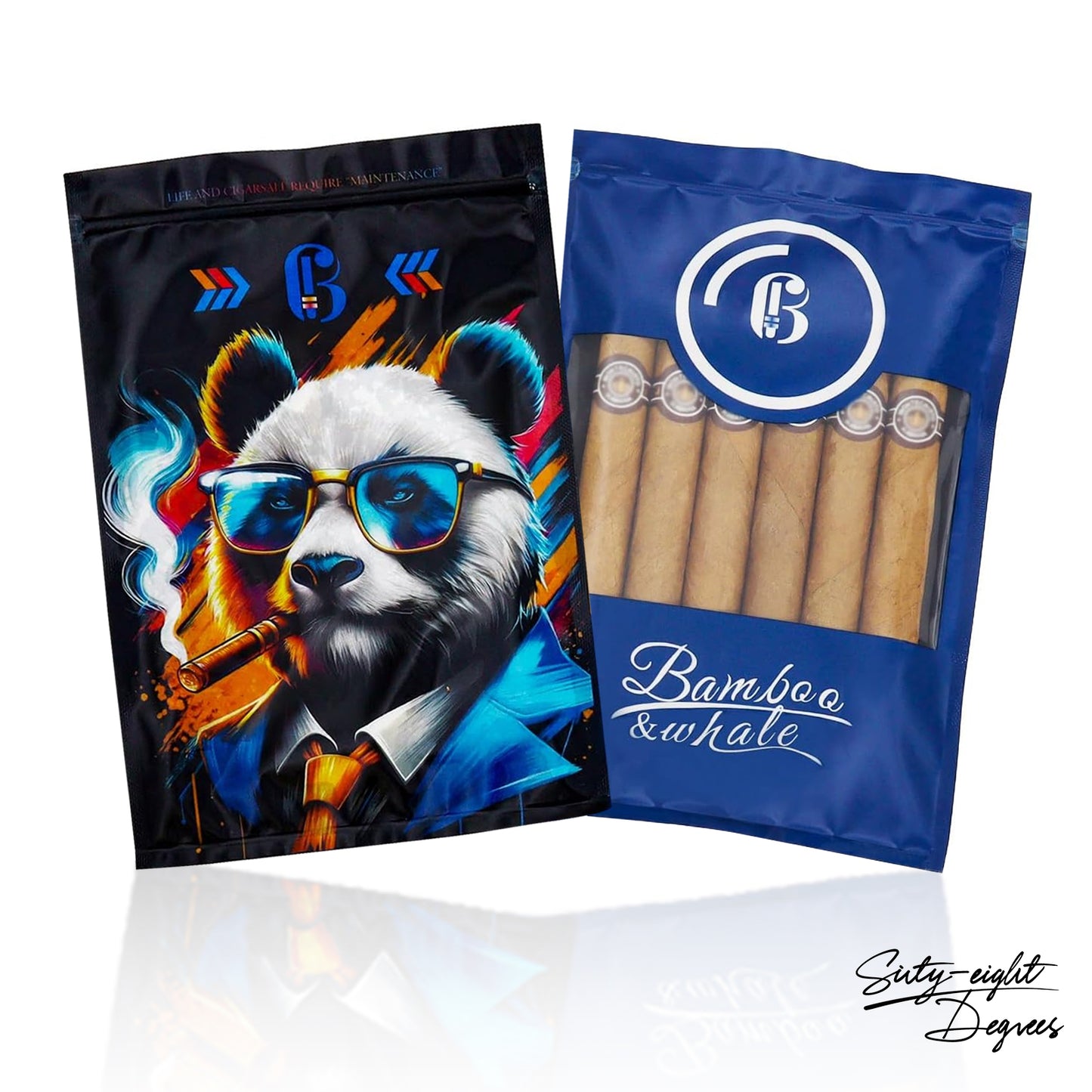 Cigar Humidifier Bags Blue