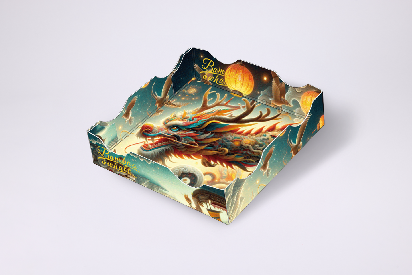 Disposable foldable ashtray Blue