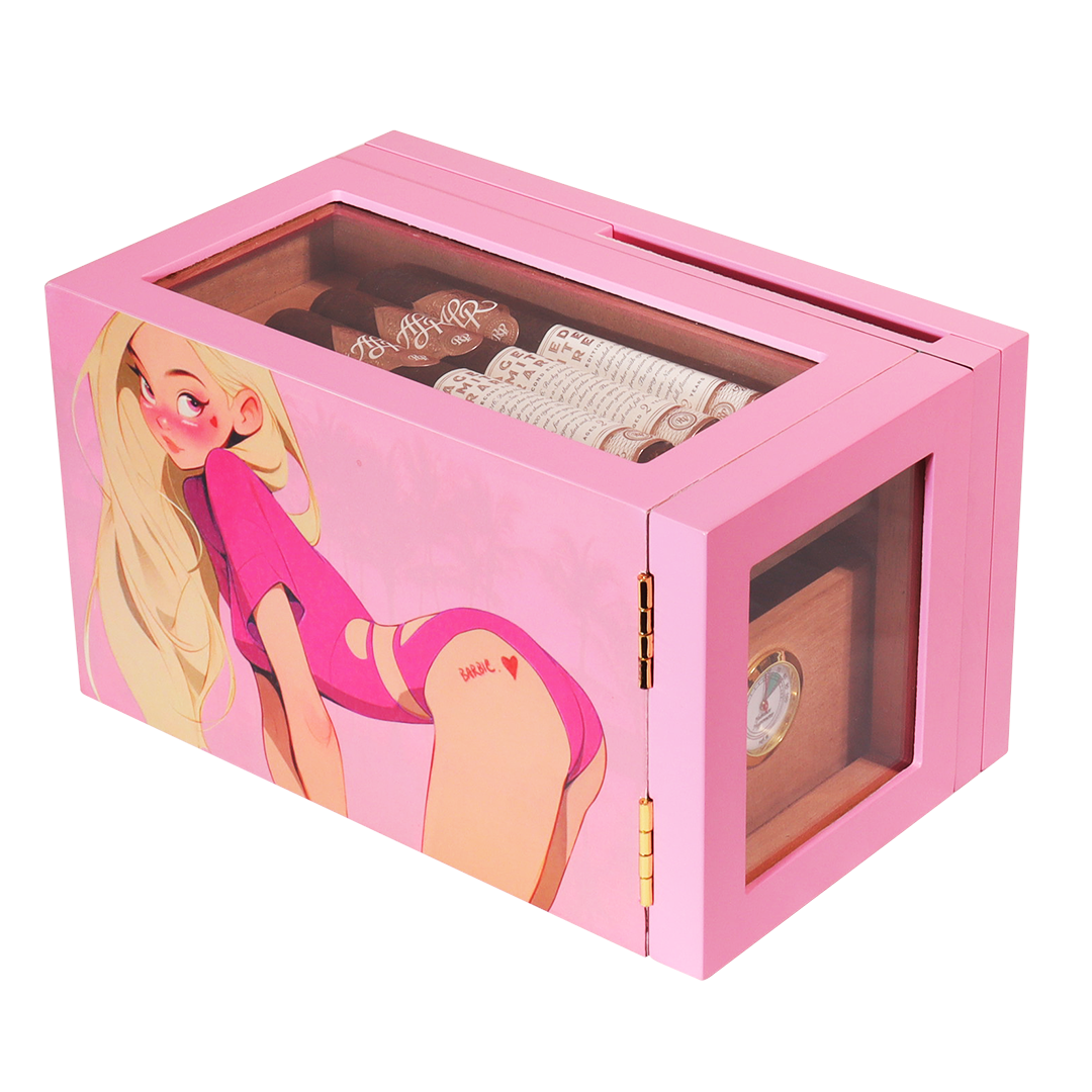 Detachable cigar box Pink