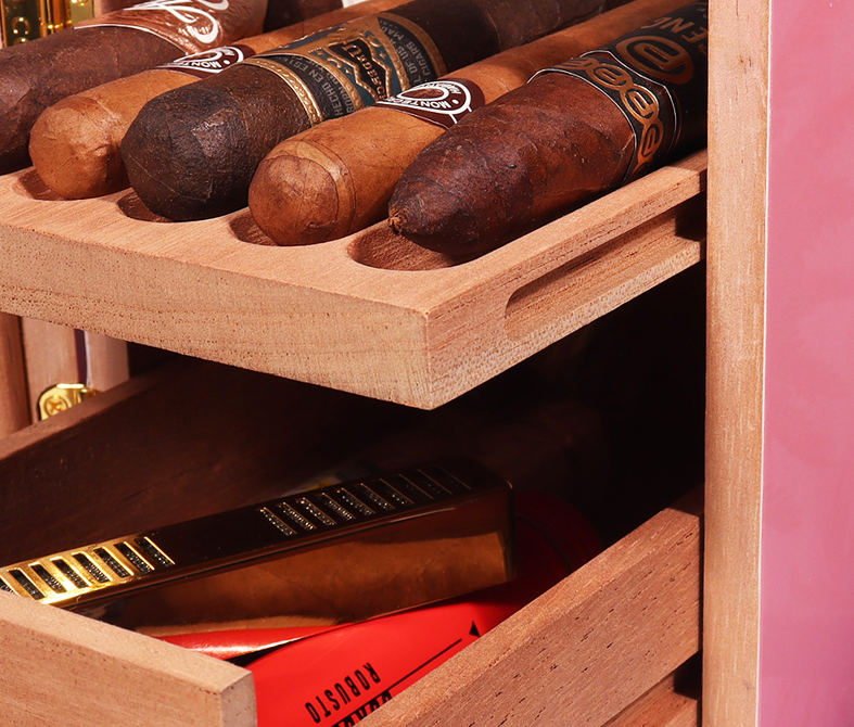 Detachable cigar box Pink