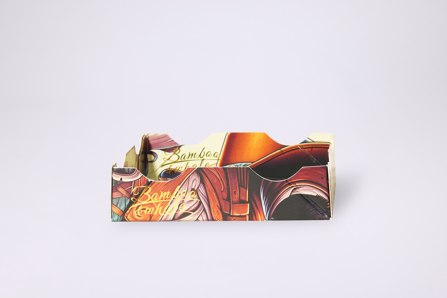Disposable foldable ashtray Yellow