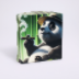 Disposable foldable ashtray Green